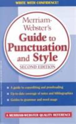 Merriam-Webster's guide to punctuation and style.