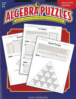 Algebra puzzles : build pre-algebra and algebra skills through puzzles and problems