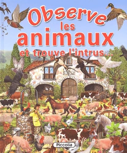 Observe les animaux et trouve l'intrus--