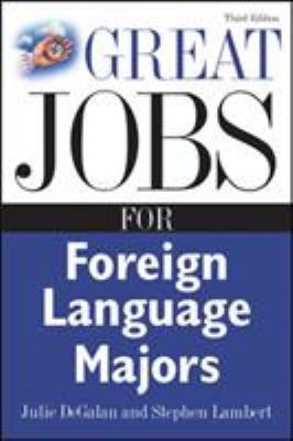 Great jobs for foreign language majors