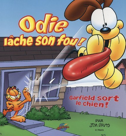 Odie lche son fou! : Garfield sort le chien!