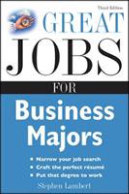 Great jobs for business majors