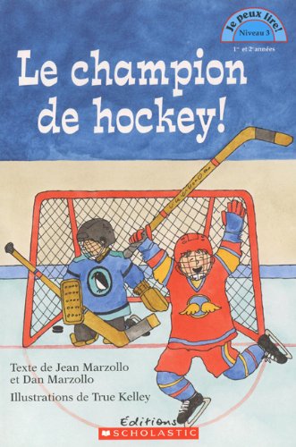 Le champion de hockey!