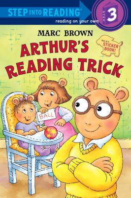 Arthur's reading trick : a sticker book