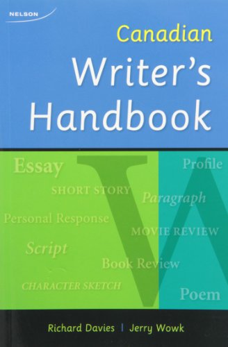 Canadian writer's handbook