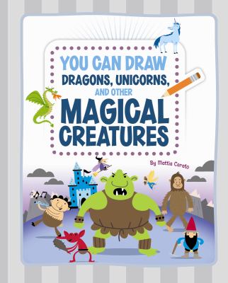 You can draw dragons, unicorns, and other magical creatures