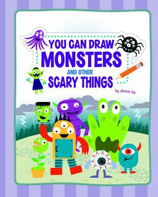 You can draw monsters and other scary things