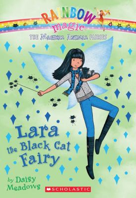 Lara the black cat fairy