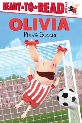 Olivia plays soccer