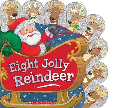 Eight jolly reindeer