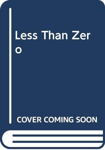 Less than zero