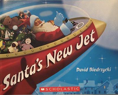 Santa's new jet