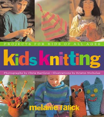 Kids knitting