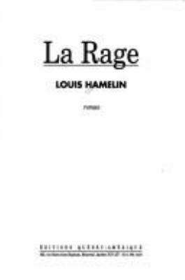 La rage : roman