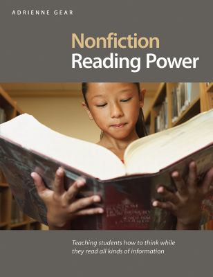 Nonfiction reading power : teaching students how to think while they read all kinds of information