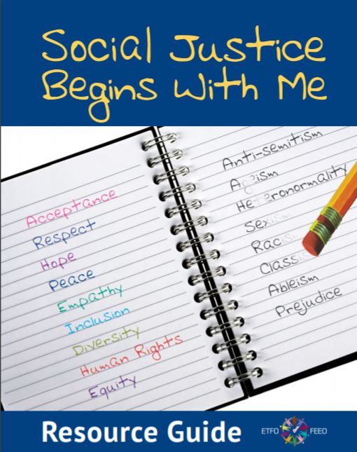 Social justice begins with me. Resource guide /