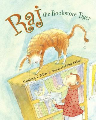 Raj the bookstore tiger