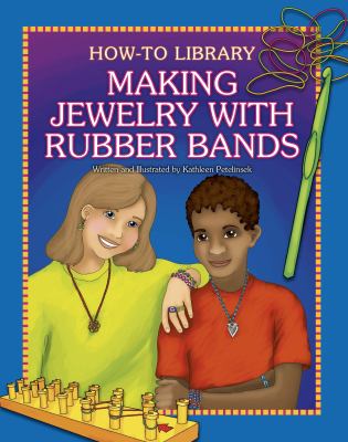 Making jewelry with rubber bands