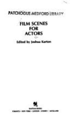 Film scenes for actors