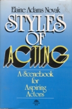 Styles of acting : a scenebook for aspiring actors