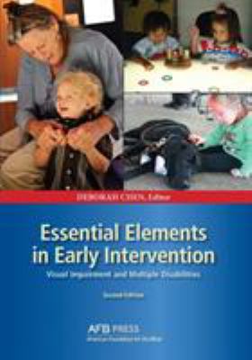 Essential elements in early intervention : visual impairment and multiple disabilities