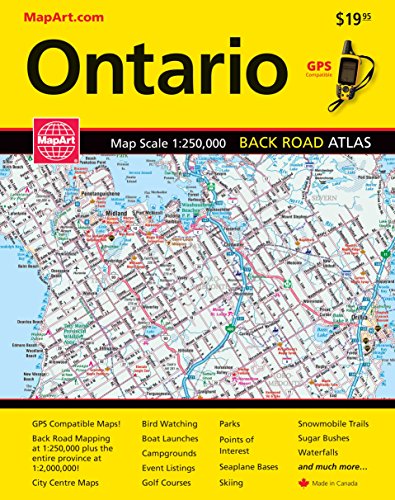 Ontario : back road atlas.
