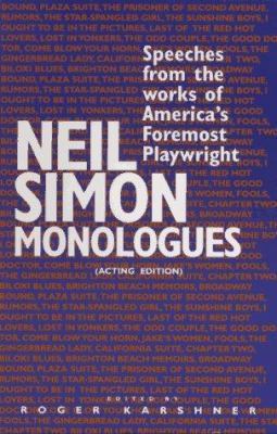 Neil Simon monologues : speeches from the works of America's foremost playwright