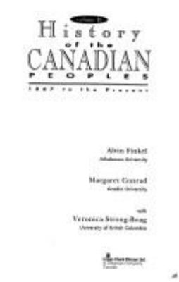 History of the Canadian peoples