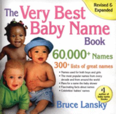 The very best baby name book