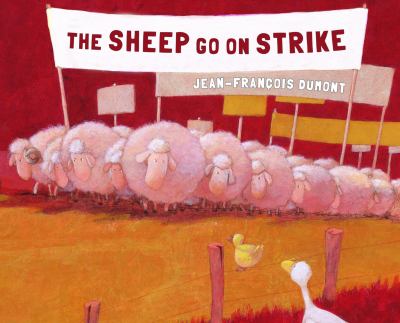 The sheep go on strike