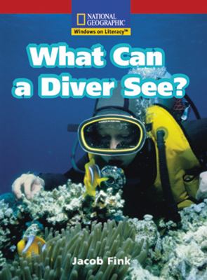 What can a diver see?