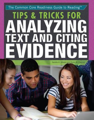 Tips & tricks for analyzing text and citing evidence