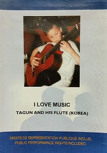 Tagun and his flute (Korea)