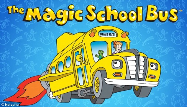 The Magic School Bus catches a wave