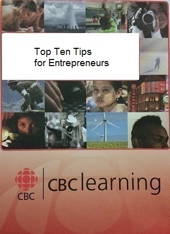 Top ten tips for entrepreneurs