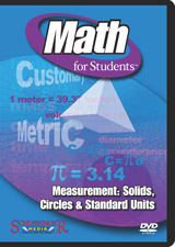 Measurement: : solids, circles and standard units