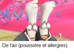 De l'air (poussière et allergies)