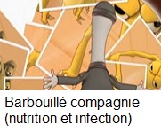 Barbouillé compagnie (nutrition et infection)