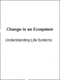 Change in an ecosystem