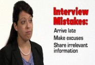 Common job interview mistakes : what NOT to say or do