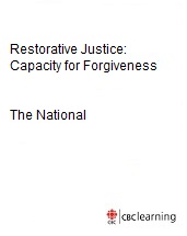 Restorative justice: capacity for forgiveness