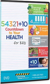 54321+10 count down to your health for kids