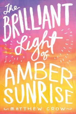 The brilliant light of amber sunrise