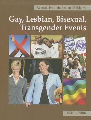 Great events from history. Gay, lesbian, bisexual, and transgender events, 1848-2006 /