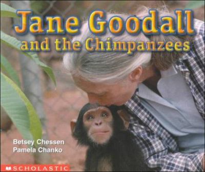 Jane Goodall and the chimpanzees