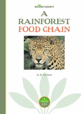 A rainforest food chain