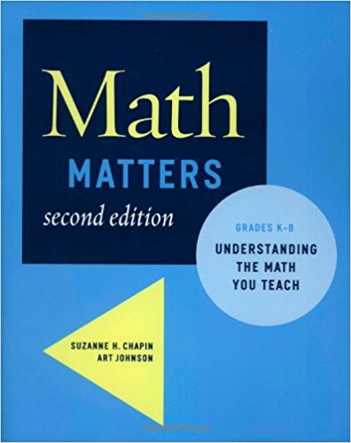 Math matters : understanding the math you teach, grades K-8