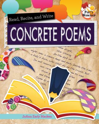 Read, recite, and write concrete poems