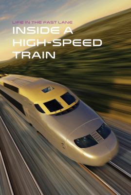 Inside a high-speed train