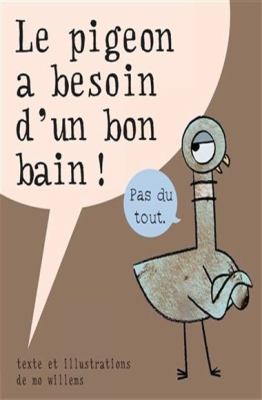 Le pigeon a besoin d'un bon bain!